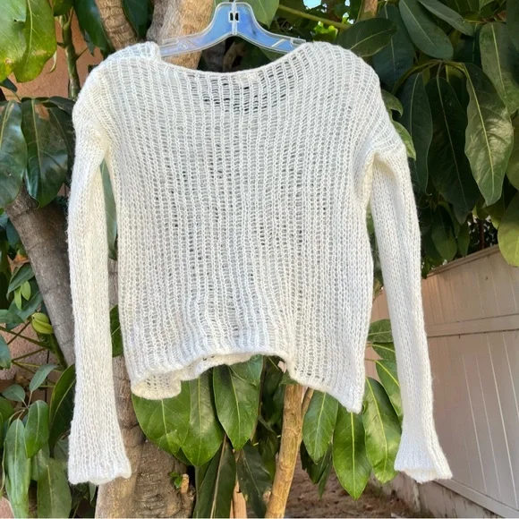 Brandy Melville John Galt Sheer Knit Sweater. - Picture 12 of 12
